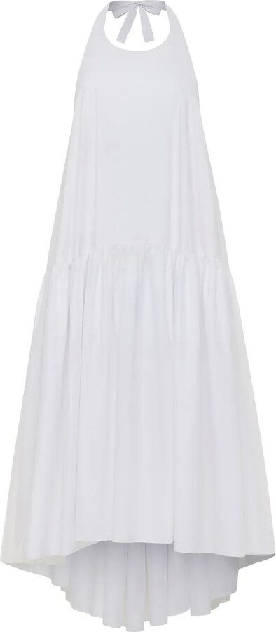 Azeeza Winston poplin midi dress