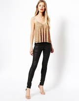Thumbnail for your product : ASOS Cami with Premium Squiggle Embellishment
