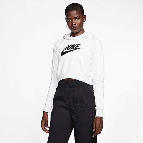 Nike Women's Sportswear Essential Cropped Hoodie - ShopStyle