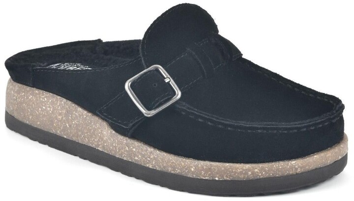 white mountain tuition platform clogs