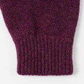 Thumbnail for your product : Paul Smith Men's Plum Wool Gloves With Multi-Coloured Fingers