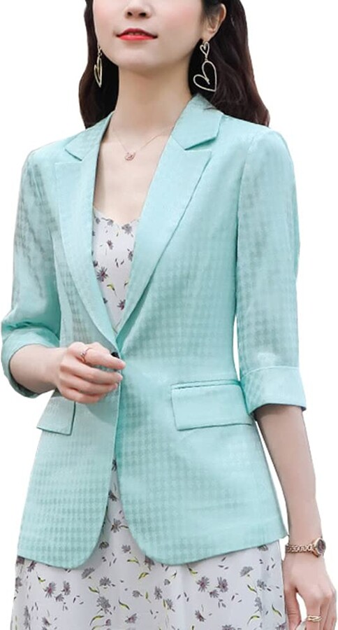 ladies half blazer