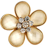 Thumbnail for your product : Forever 21 Opaque Flower Ring