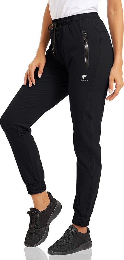 Womens Cargo Pants with Pocket Quick Dry Workout Athletic Joggers