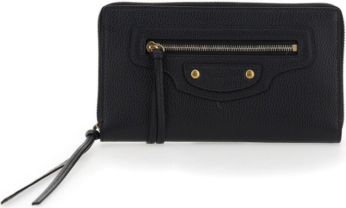 balenciaga classic continental wallet