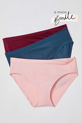 No Show Seamless Bikini Undies 3-Pack Bundle by Intimately at Free People -  ShopStyle Panties
