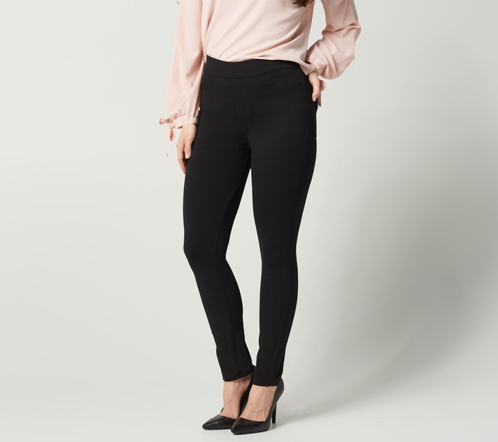 ponte knit skinny pants