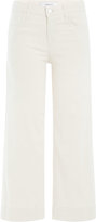 Thumbnail for your product : J Brand Cropped Wide Leg Jeans