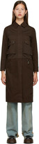 Thumbnail for your product : Reese Cooper SSENSE Exclusive Brown Canvas Coat