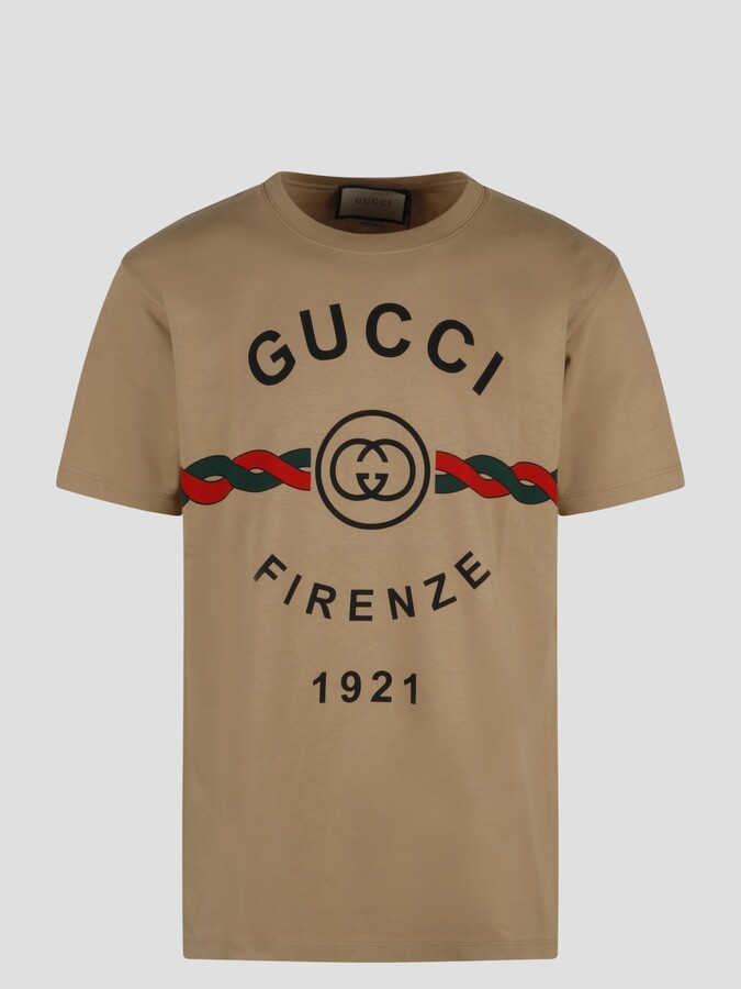 Gucci Firenze 1921 T-shirt - ShopStyle