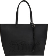 Thumbnail for your product : Versace Jeans Couture Black Braided Accent Tote