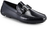 Thumbnail for your product : Ferragamo Sardegna Leather Drivers