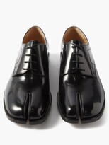 Thumbnail for your product : Maison Margiela Tabi Split-toe Patent-leather Shoes - Black