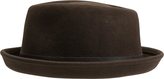 Thumbnail for your product : Lovely Bird Rivington Fedora With Feather Plume