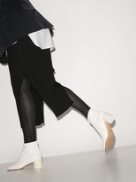 Thumbnail for your product : MM6 MAISON MARGIELA 45mm Square-Toe Ankle Boots