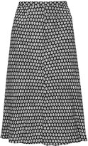 Thumbnail for your product : Marks and Spencer Spotted Knee Length A-Line Skirt