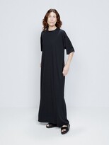 Thumbnail for your product : Raey Recycled-yarn Cotton-blend Maxi T-shirt Dress