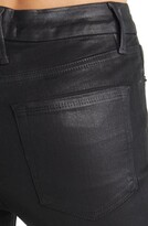 Thumbnail for your product : Good American Coated Straight Leg Jeans