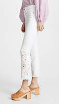 Thumbnail for your product : Free People Cutwork Cigarette Jeans