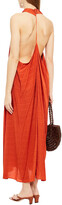 Thumbnail for your product : Vanessa Bruno Ruffle-trimmed Jacquard Midi Dress