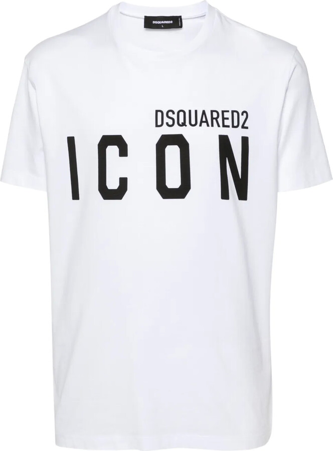 DSQUARED2 logo-print cotton T-shirt