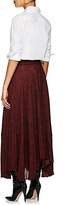 Thumbnail for your product : A.L.C. Women's Maya Snake-Print Silk Midi-Skirt - Red