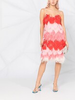Thumbnail for your product : Pucci Feather Mid-Length Shift Dress