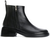 Thumbnail for your product : Ann Demeulemeester chunky heeled ankle boots