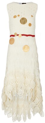 Loewe Paula's Ibiza embellished cotton dress