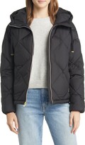 Thumbnail for your product : Cole Haan Women's Essential Water Resistant Crop Down & Feather Fill Hooded Jacket