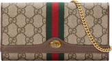 Thumbnail for your product : Gucci Ophidia GG chain wallet