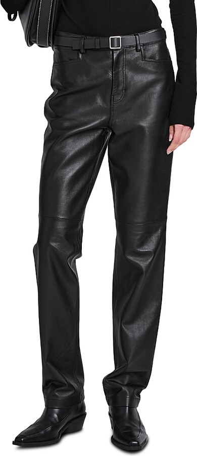 Proenza Schouler White Label Maxine Lightweight Leather Pants