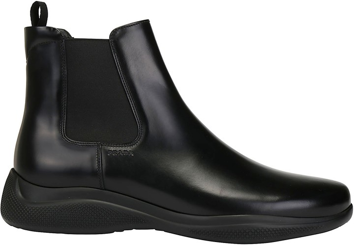 Prada Mens Ankle Boots | Shop the world 