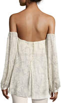Thumbnail for your product : Haute Hippie My Amour Off-the-Shoulder Blouse