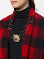 Thumbnail for your product : Marni ring plate necklace