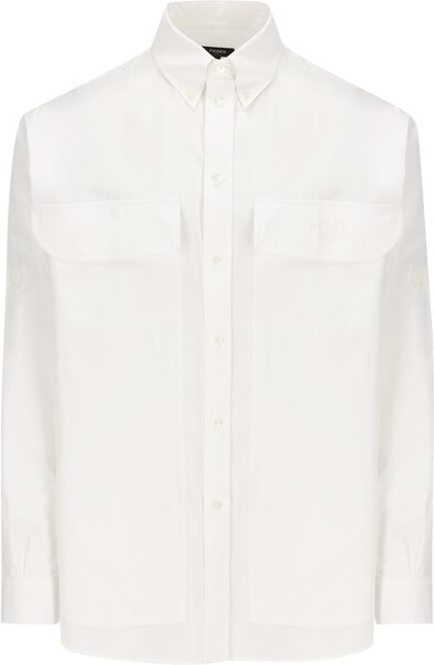 Fendi Long-Sleeved Buttoned Shirt