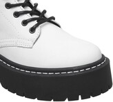 Thumbnail for your product : Office Absorb Chunky Lace Up Boots White Leather