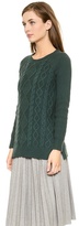Thumbnail for your product : Madewell Placed Cable Boxy Pullover