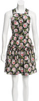 Thumbnail for your product : Dolce & Gabbana Floral Print Silk Dress