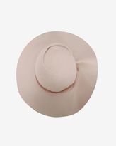 Thumbnail for your product : Eugenia Kim Catherine Feather Trim Floppy Hat: Beige