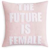 Thumbnail for your product : Alexandra Ferguson The Future is Female Pillow, 16" x 16"