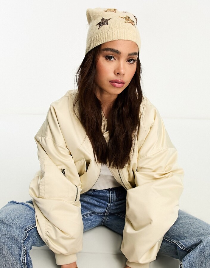 tasha sequin beanie