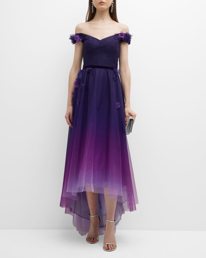 Fashion Dresses Off-The-Shoulder Dresses Bruno Banani Off-The-Shoulder Dress lilac elegant 