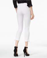 Thumbnail for your product : XOXO Lace-Up Cropped Skinny Pants