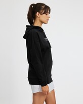 Thumbnail for your product : Russell Athletic Women's Black Hoodies - Stacked Longline Hooded Sweat - Size 10 at The Iconic