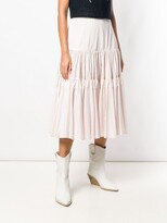 Thumbnail for your product : Calvin Klein Full Midi Skirt