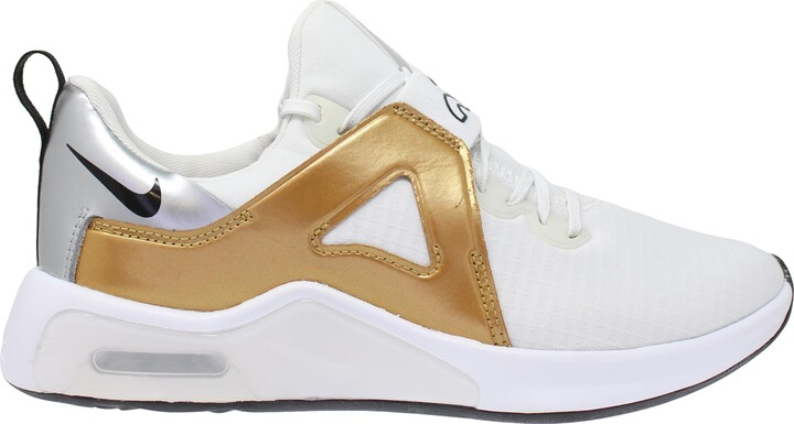 nike air max bella white and gold
