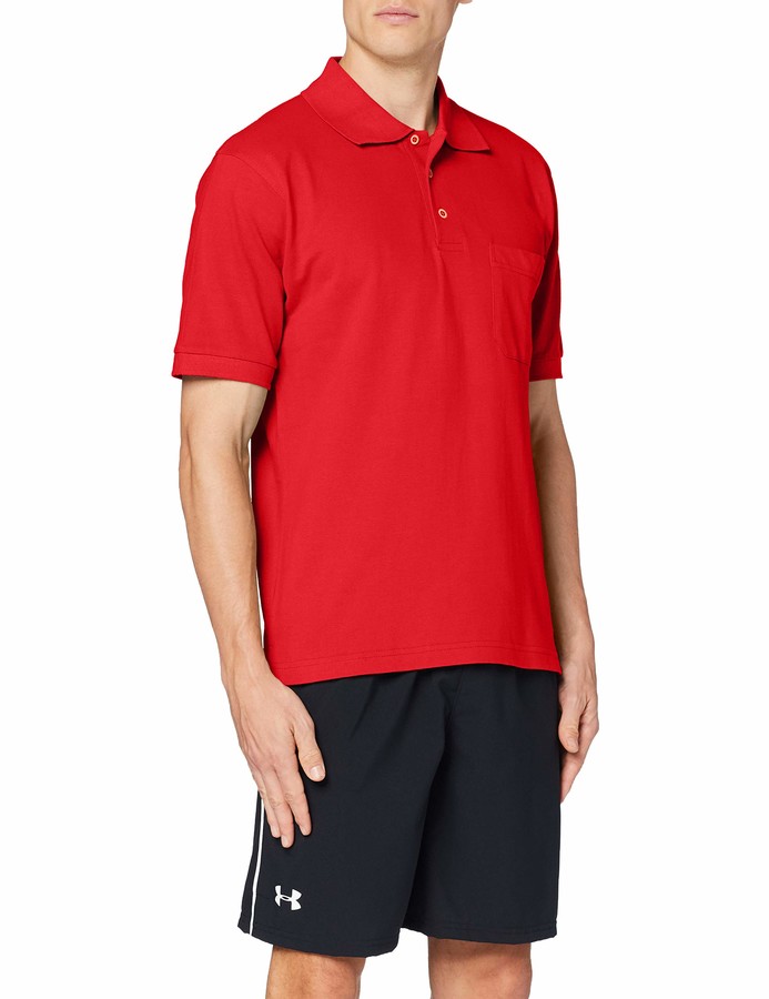 James & Nicholson Men's Polo PocketJN922 Shirt ShopStyle