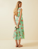 Thumbnail for your product : Marks and Spencer Floral Tie Waist Midi Dress