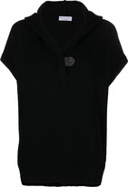 Ribbed-Knit Cashmere Top 